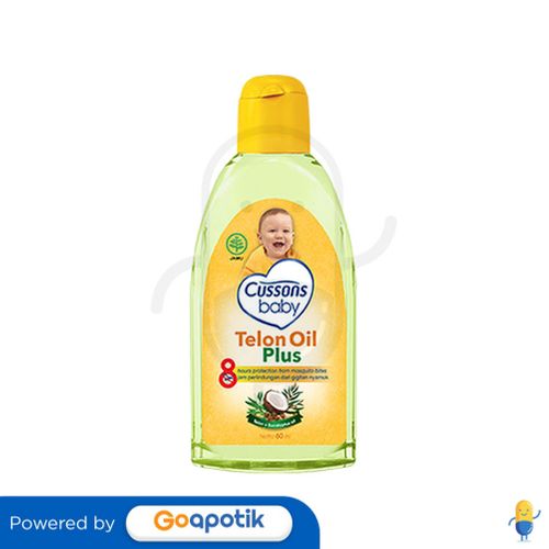 CUSSONS BABY TELON OIL PLUS 8 JAM 60 ML