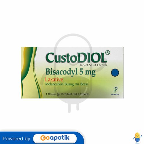 CUSTODIOL 5 MG BOX 10 TABLET