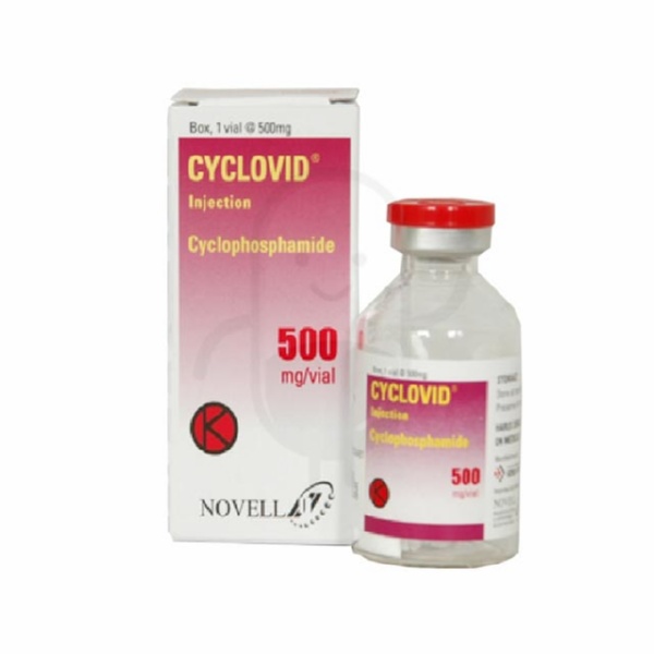 CYCLOVID 500 MG DRY INJECTION VIAL