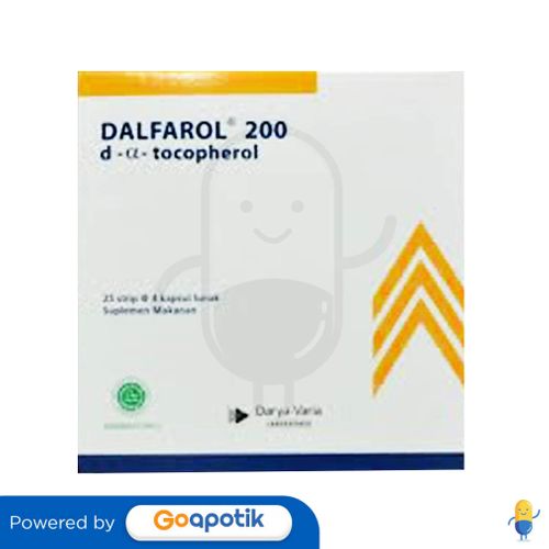 DALFAROL 200 IU BOX 100 KAPSUL