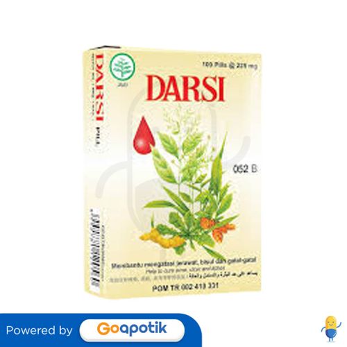 Ulasan Produk DARSI 15 PILL BOX 10 SACHET