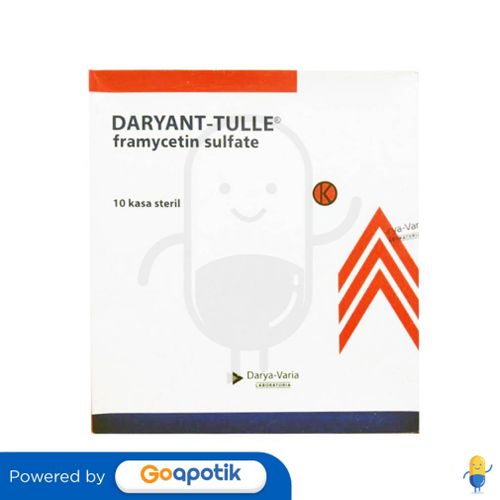 DARYANT-TULLE KASSA STERIL 10 X 10 CM BOX 10 PCS