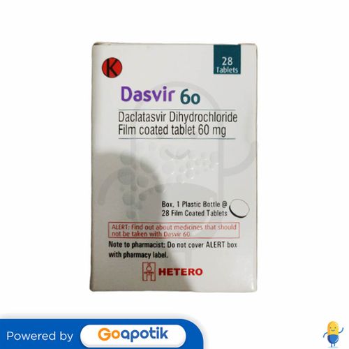 DASVIR 60 MG BOTOL 28 TABLET