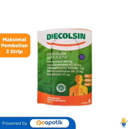 DECOLSIN STRIP ISI 4 KAPSUL