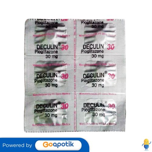 DECULIN 30 MG TABLET