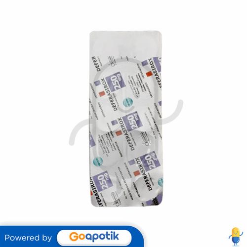 DEFERASIROX DANKOS 250 MG STRIP 10 TABLET