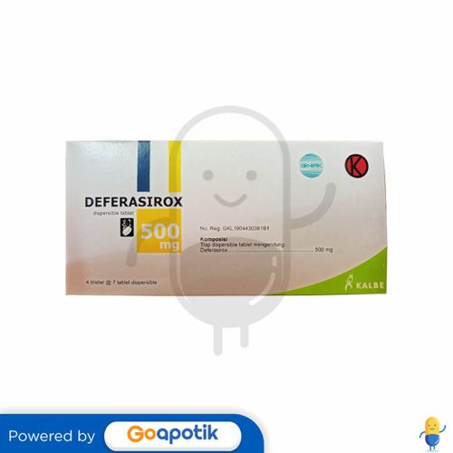 DEFERASIROX DANKOS 500 MG BOX 28 TABLET