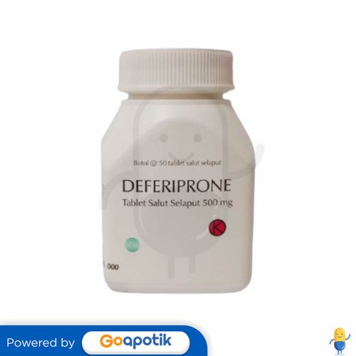 DEFERIPRONE NOVELL 500 MG BOTOL 50 TABLET