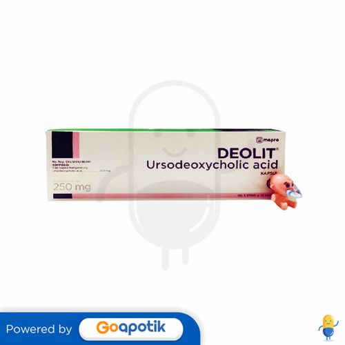 DEOLIT 250 MG BOX 30 KAPSUL