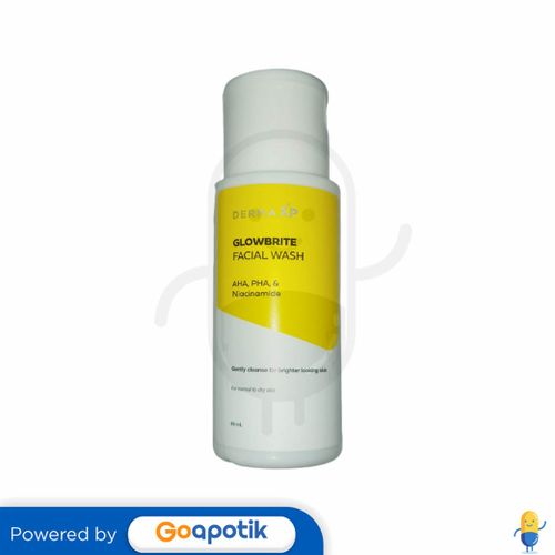 DERMA XP GLOWBRITE FACIAL WASH 60 ML BOTOL