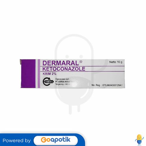 DERMARAL 2% CREAM TUBE 10 GRAM