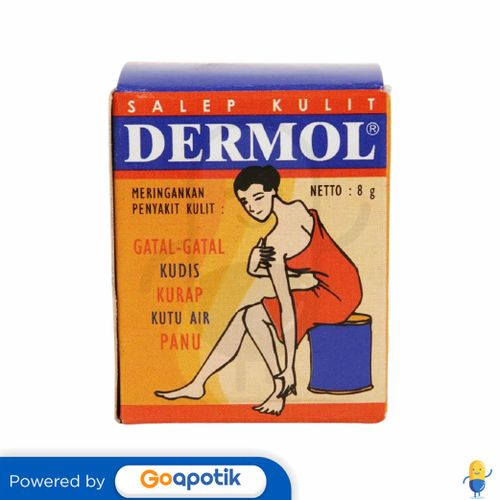 DERMOL SALEP KULIT POT 8 GRAM