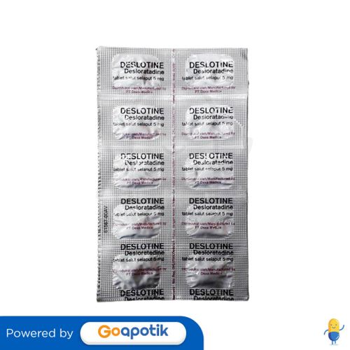 DESLOTINE 5 MG STRIP 10 TABLET