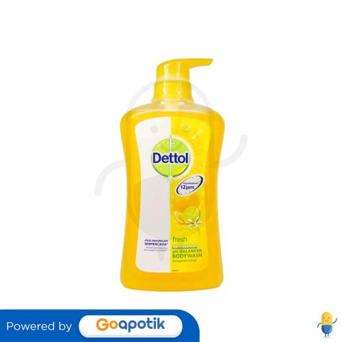 DETTOL FRESH CITRUS BODY WASH 625 ML BOTOL Kegunaan, Efek Samping