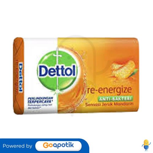 DETTOL RE-ENERGIZE BAR SOAP 100 GRAM