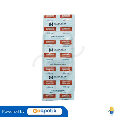 DEXAHARSEN 0,75 MG TABLET