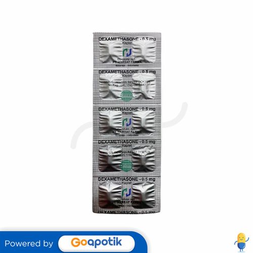 DEXAMETHASONE HARBAT FARMA 0.5 MG STRIP 10 KAPLET