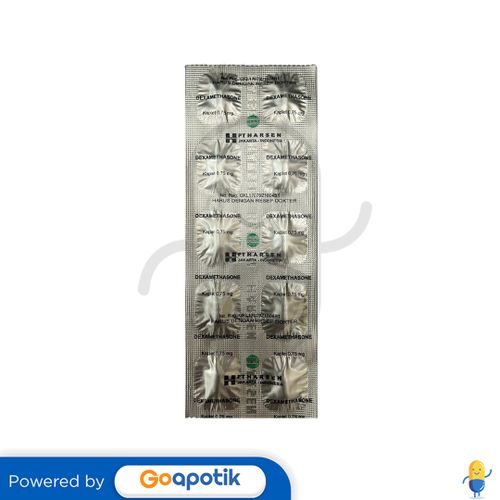 DEXAMETHASONE HARSEN 0.75 MG STRIP 10 TABLET