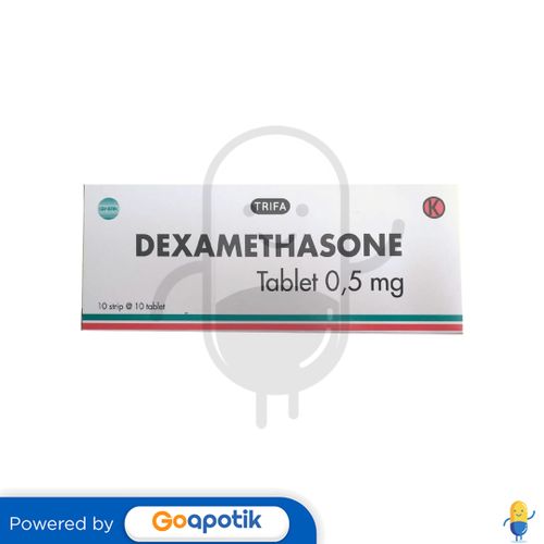DEXAMETHASONE TRIFA 0.5 MG BOX 100 TABLET