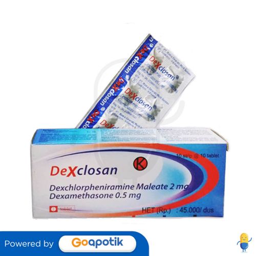 DEXCLOSAN BOX ISI 100 TABLET