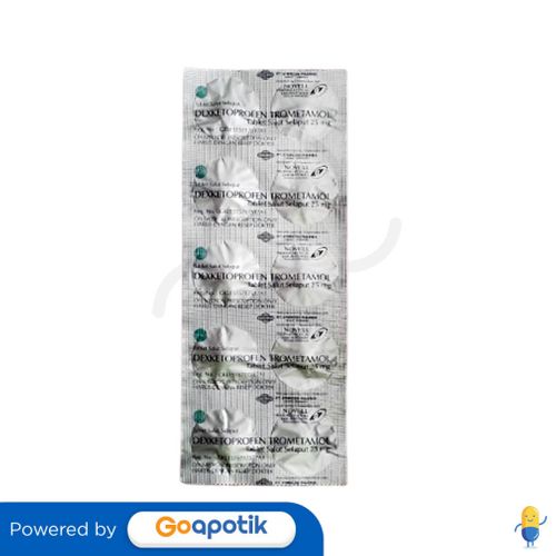 DEXKETOPROFEN TROMETAMOL ETERCON 25 MG STRIP 10 TABLET