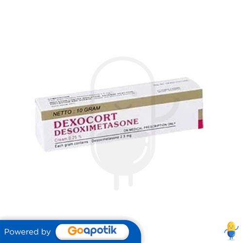 DEXOCORT 0,25% KRIM 10 GRAM