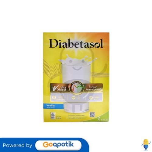 DIABETASOL VITA DIGEST RASA VANILA 170 GRAM BOX