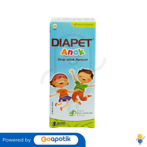 DIAPET ANAK SYRUP ISI 60 ML BOTOL