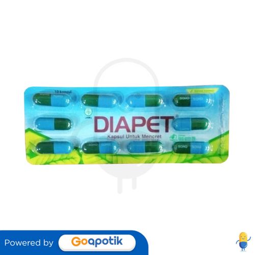 DIAPET STRIP ISI 10 KAPSUL