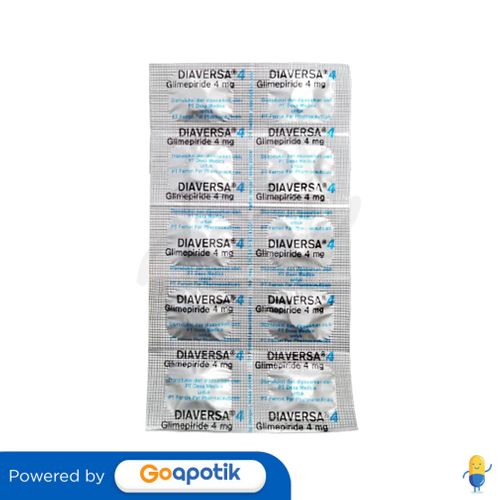 DIAVERSA 4 MG TABLET