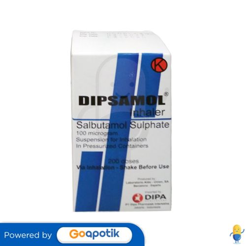 DIPSAMOL 100 MCG INHALER BOX 200 DOSIS