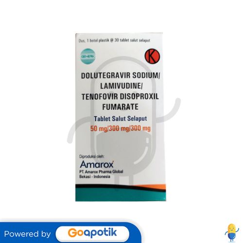 DOLUTEGRAVIR / LAMIVUDINE / TENOFOVIR AMAROX TABLET