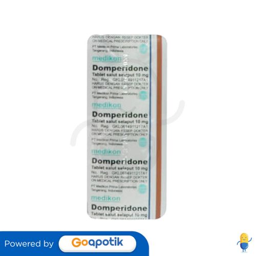 DOMPERIDONE MEDIKON 10 MG STRIP 10 TABLET
