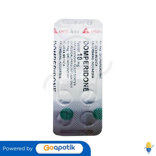 DOMPERIDONE OGB DEXA MEDICA 10 MG TABLET / MUAL & MUNTAH