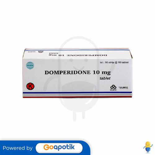 DOMPERIDONE ERLIMPEX 10 MG BOX 100 TABLET