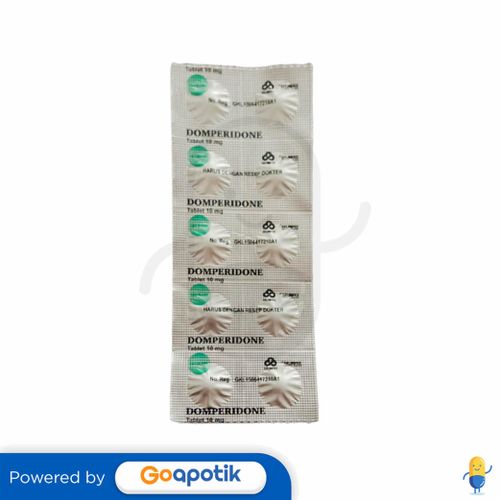 DOMPERIDONE ERLIMPEX 10 MG STRIP 10 TABLET