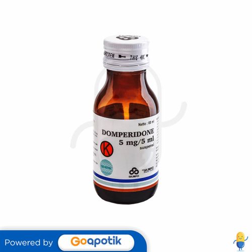 DOMPERIDONE ERLIMPEX 5 MG/5 ML SUSPENSI 60 ML