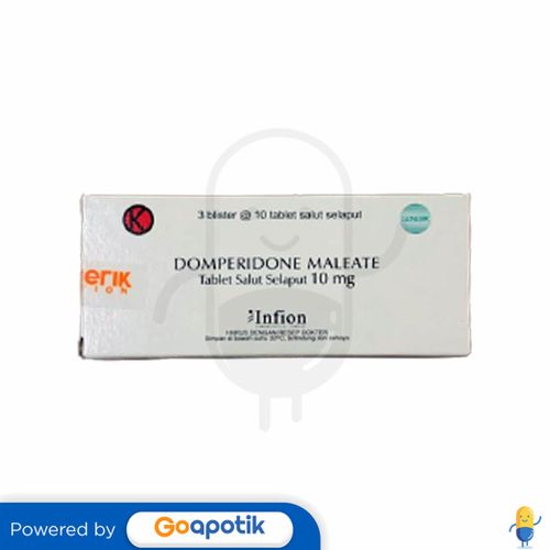 DOMPERIDONE MALEATE INFION 10 MG BOX 30 TABLET