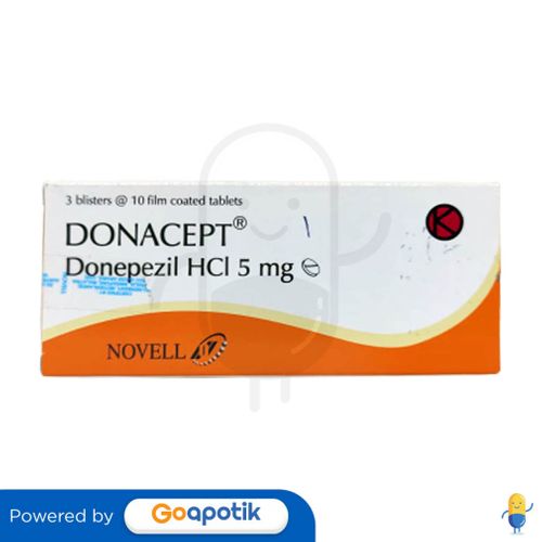 DONACEPT 5 MG BOX 30 TABLET