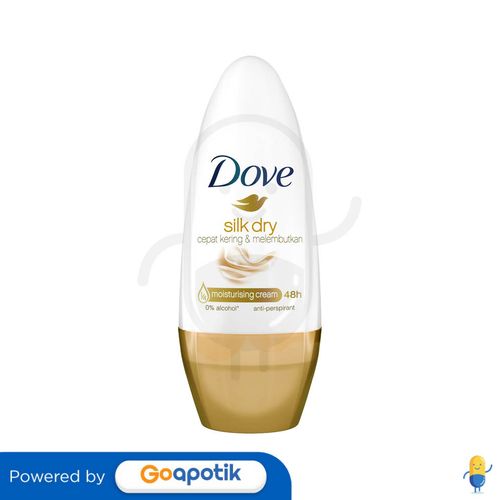 DOVE SILK DRY DEODORANT ROLL ON 40 ML