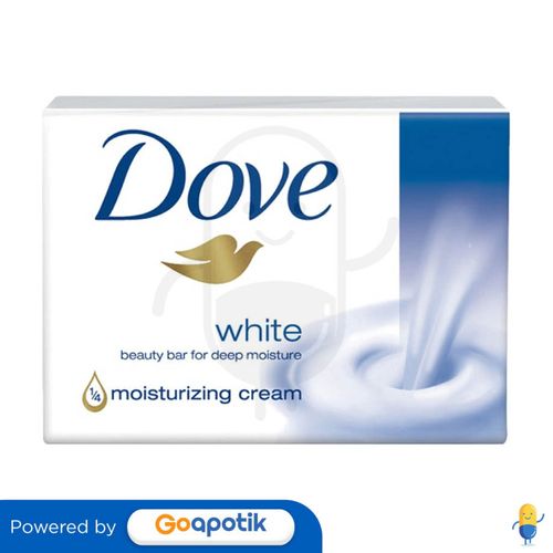 DOVE SOAP WHITE BEAUTY BOX 50 GRAM