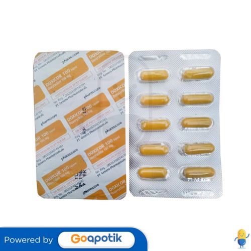 DOXICOR 100 MG KAPLET