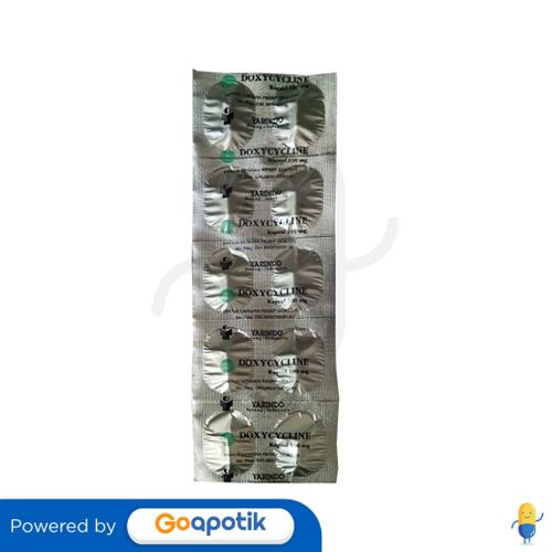 DOXYCYCLINE YARINDO 100 MG KAPSUL