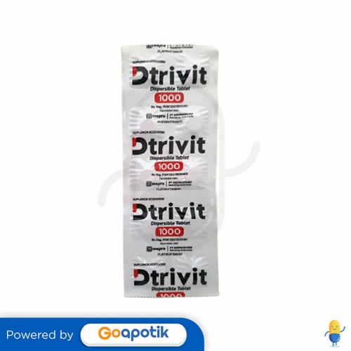 DTRIVIT 1000 IU STRIP 10 TABLET