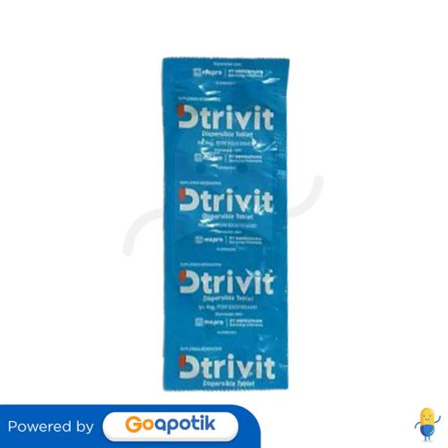 DTRIVIT STRIP ISI 10 TABLET