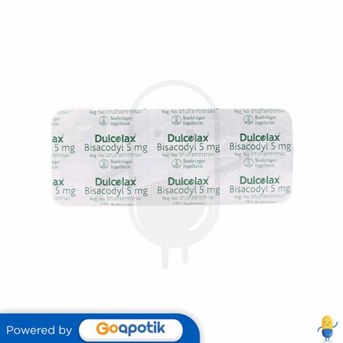 DULCOLAX 5 MG TABLET