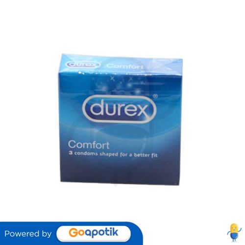 DUREX COMFORT KONDOM BOX 3 PCS