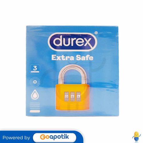 DUREX EXTRA SAFE KONDOM BOX 3 PCS
