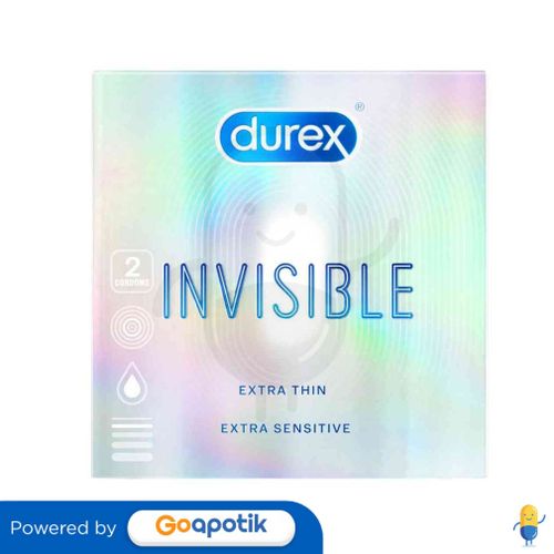 DUREX INVISIBLE EXTRA THIN PACK 2 PCS