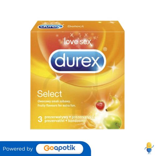 DUREX SELECT KONDOM BOX 3 PCS